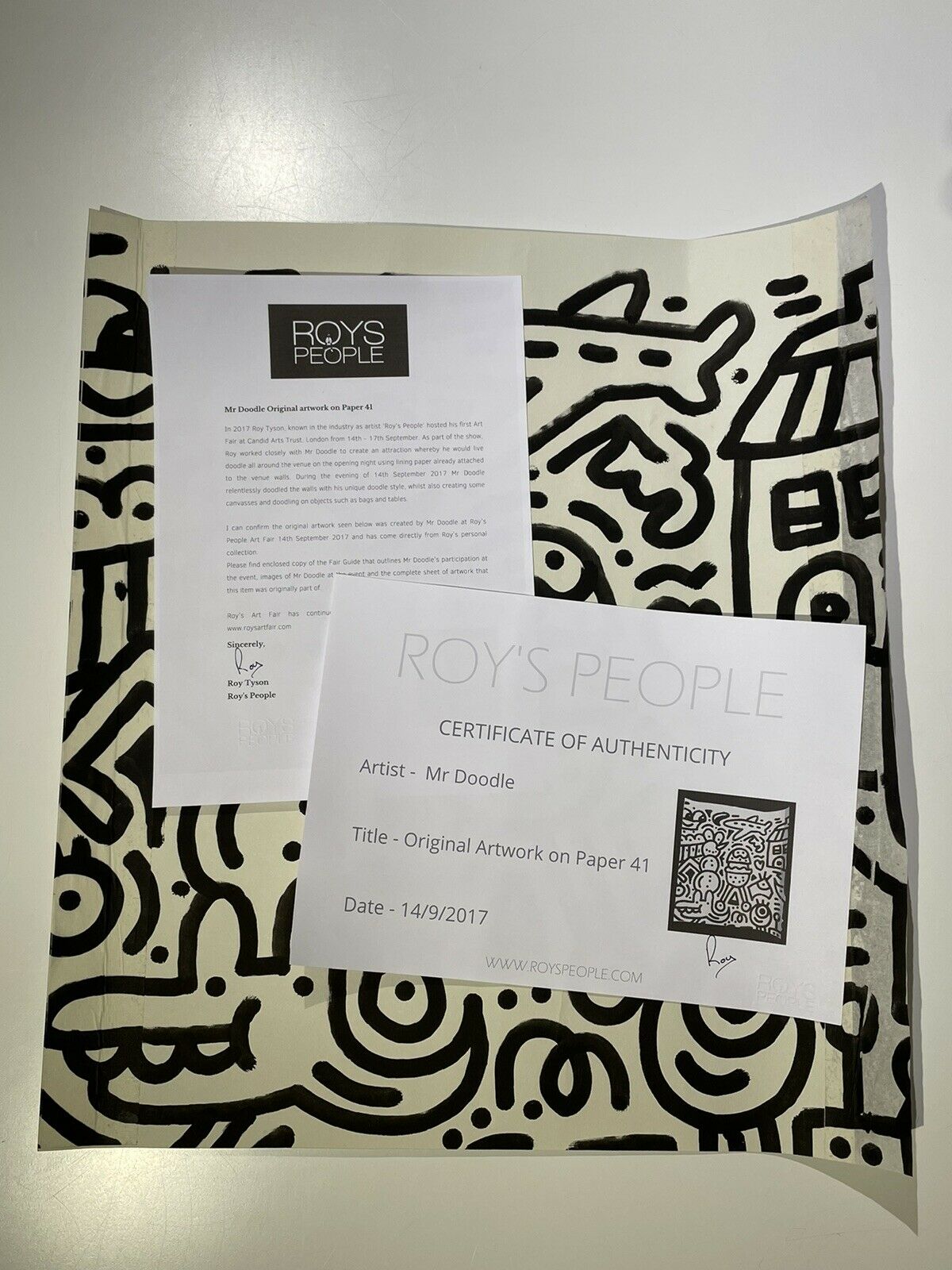 Mr Doodle Shem 「ROCK PAPER WIZARDS」シリアル入 Mr Doodle